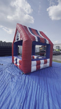 Load and play video in Gallery viewer, Vendor Booth / Ticket Booth (NOT A BOUNCE HOUSE) - $125 Overnight Rental (when also renting an inflatable).
