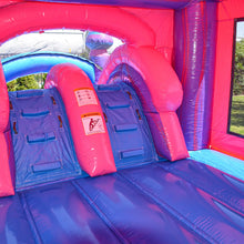 Load image into Gallery viewer, Princess Bounce House - $370 Overnight Rental.
