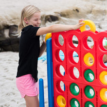 Load image into Gallery viewer, Jumbo Connect 4 Game Bounce House Rentals Wilmington NC 
