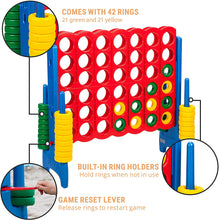 Load image into Gallery viewer, Jumbo Connect 4 Game Bounce House Rentals Wilmington NC 
