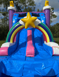 276326392 487134622801336 8375578952962778062 n 2223b399 033f 4471 1 Unicorn Bounce Dual Lane Slide - $390 Overnight Rental