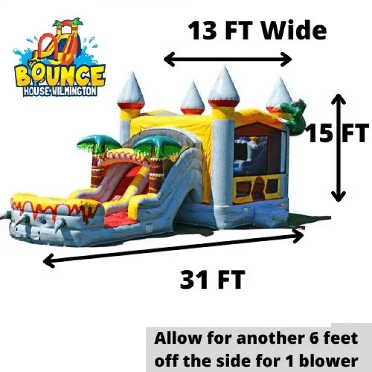 Dino Bounce House - $385 Overnight Rental