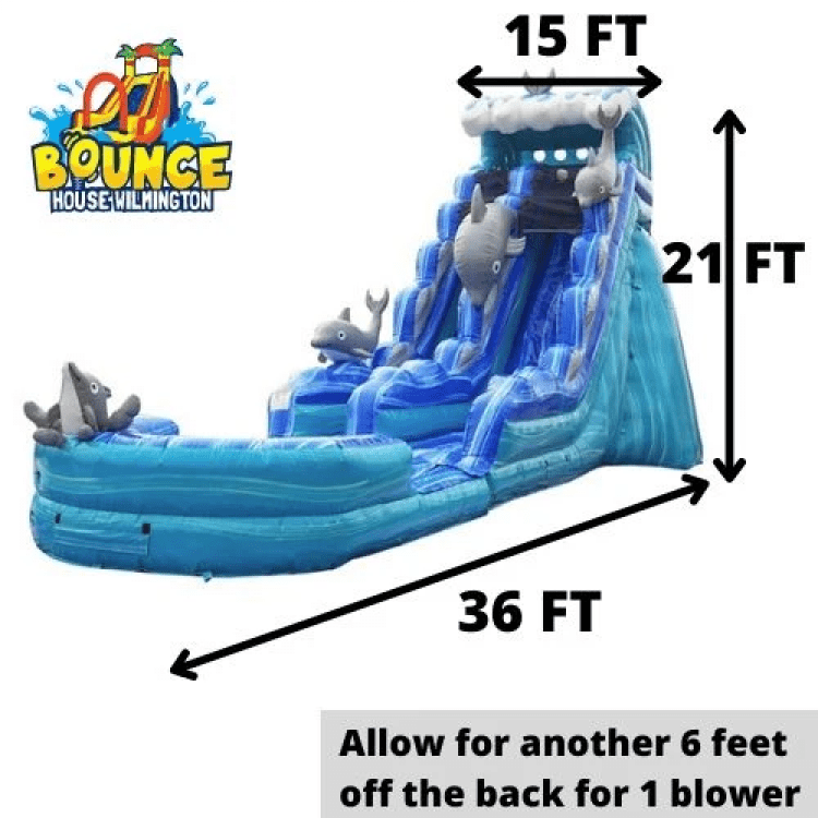 21 FT Dolphin Slide - $415 Overnight Rental