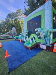 T20Rex201 1731976688 1 T-Rex Dual Slide Bounce House - $385 Overnight Rental