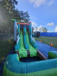 T20Rex202 1731976688 1 T-Rex Dual Slide Bounce House - $385 Overnight Rental