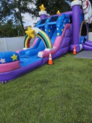 Unicorn202 1731694392 Party with a Unicorn Bounce House - $350 Overnight Rental