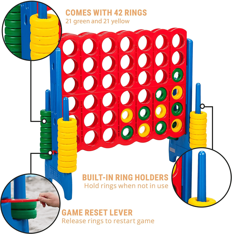 Jumbo Connect 4 Game - $40 Overnight Rental