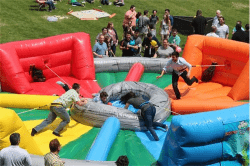 hippo203 1732051279 Hungry Hippo Inflatable Game - $415 Overnight Rental