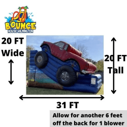 20 FT Monster Truck Slide - $415 Overnight Rental