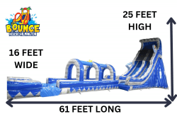 25 FT Tall Wave Rider Slide (Wet) - $585 Overnight Rental