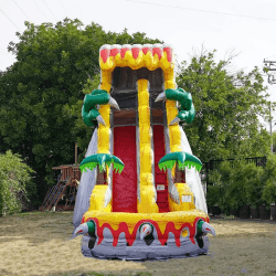 T-REX 21 FT SLIDE (Wet) - $415 Overnight Rental