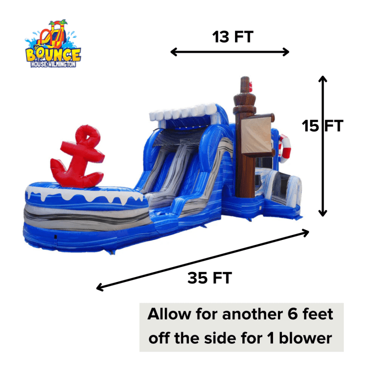 Pirates Voyage Bounce House - $385 Overnight Rental