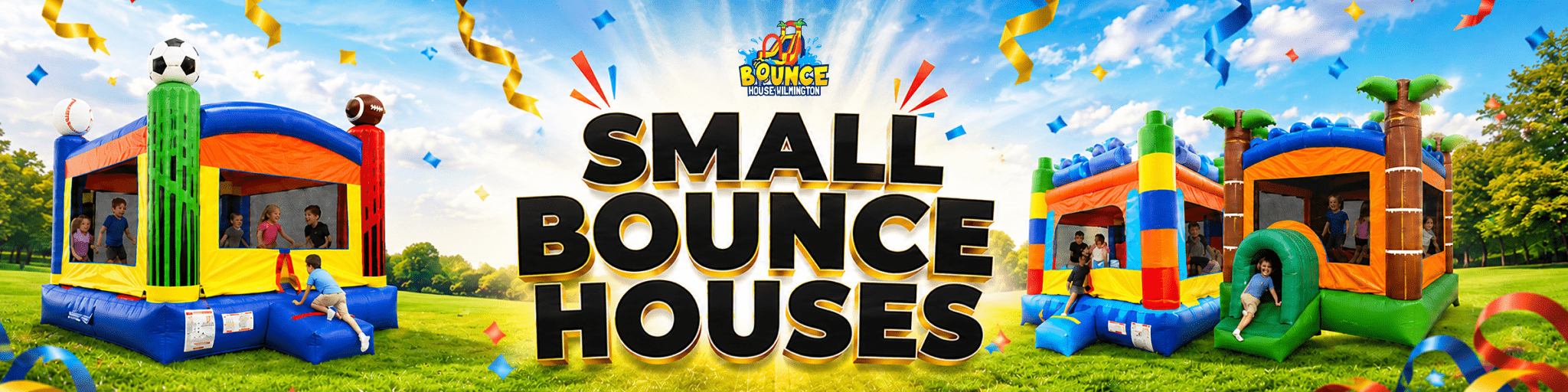 BHW BANNER 4 Bounce Houses